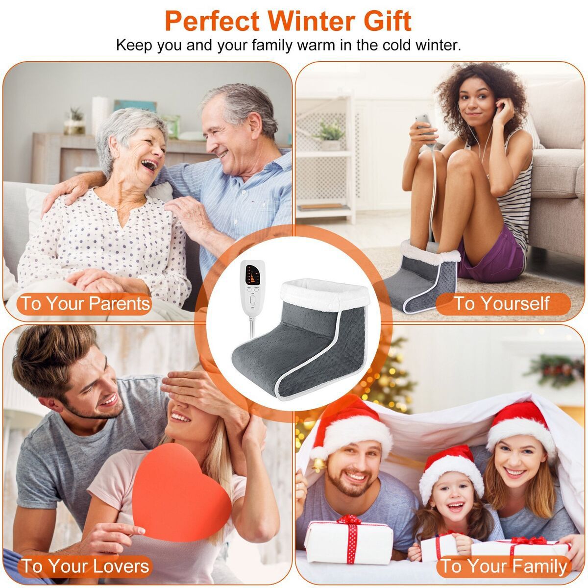 Ultra-Cozy Electric Heated Foot Warmers™-Winter Hot Sale